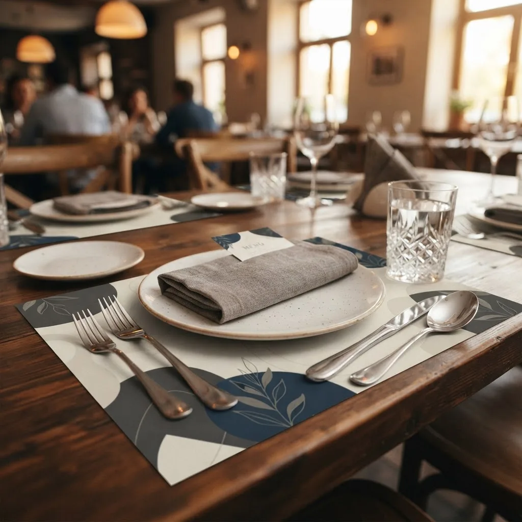 Restaurant menü tasarımı ve baskısı