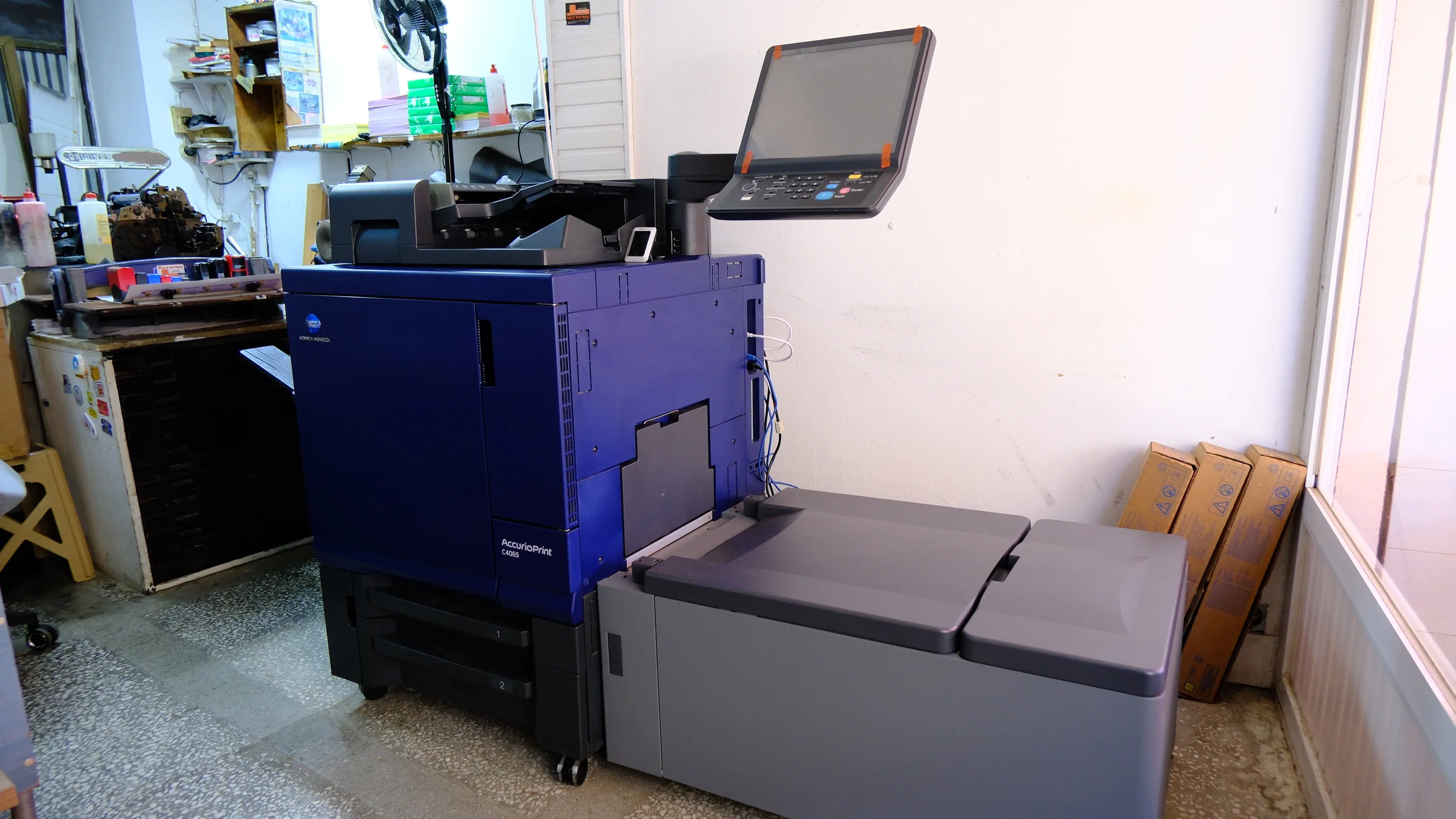 Konica Minolta AccurioPrint C4065 dijital baskı makinesi