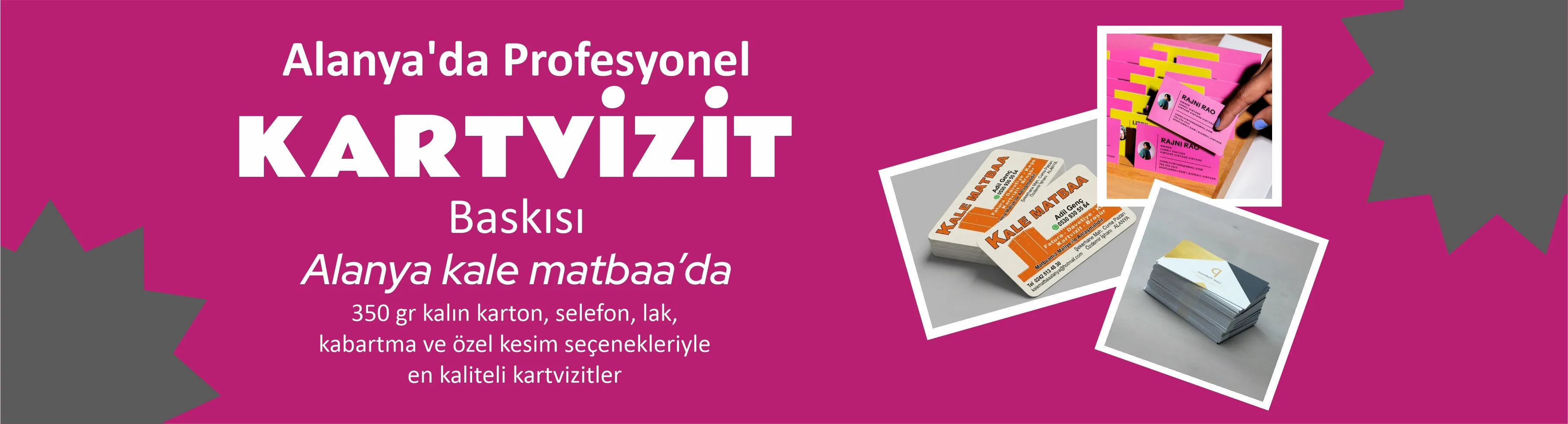 Kartvizit Baskısı Alanya